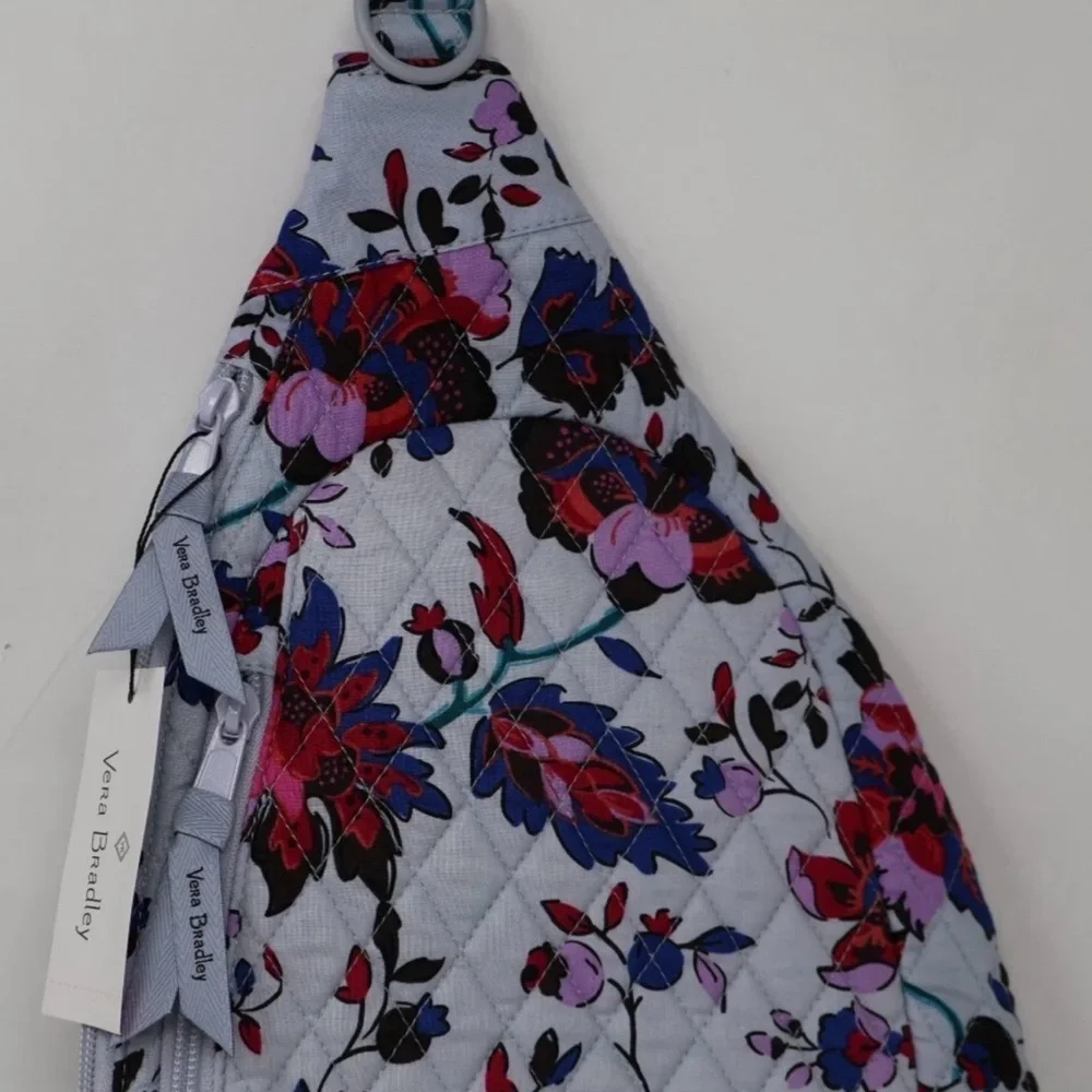 NWT Vera Bradley Multicolor Floral Crossbody Bag/Sling Backpack - Picture 5 of 16